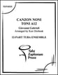 Canzon Noni Toni a 12 Tuba Ensemble EEEEEETTTTTT P.O.D. cover
